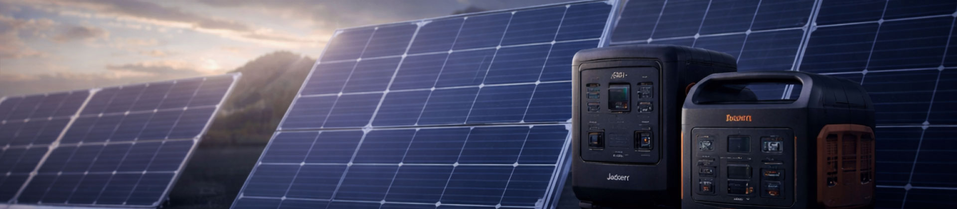 Portable power stations with solar charging